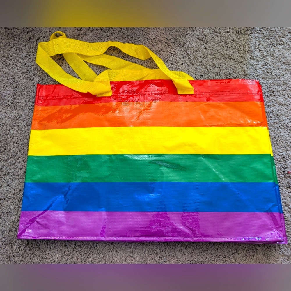 Limited Edition Pride Rainbow IKEA Storstomma Tote Bag KVANTING